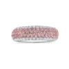 Natural Handmade Pink Diamond Ring