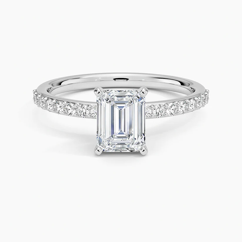 BE1PD25R25 white Emerald top 1 carat