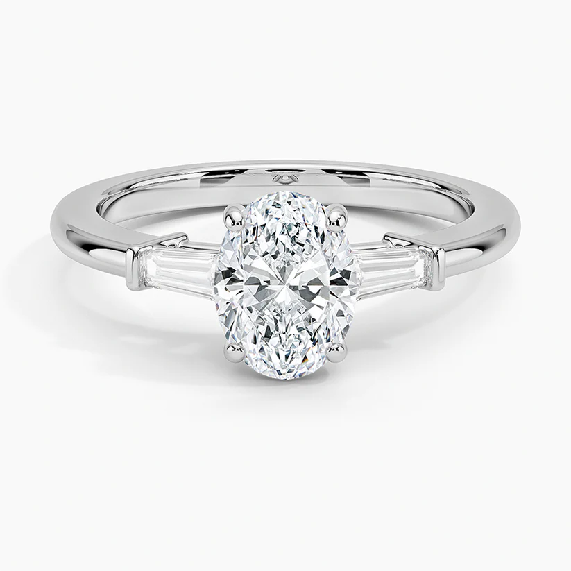 BE503TB230 white Oval top 1 carat