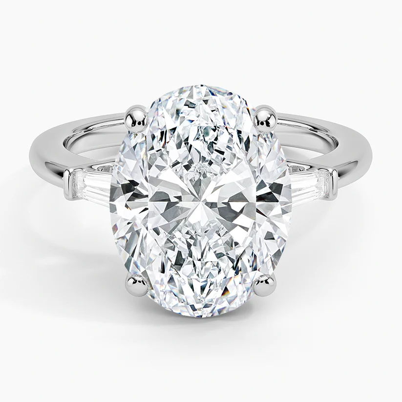 BE503TB230 white Oval top 5 carat