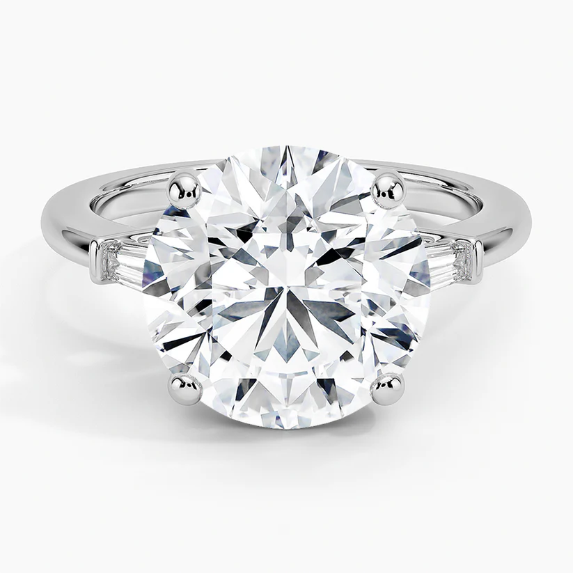 BE503TB230 white Round top 5 carat
