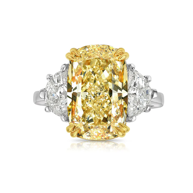 fancy yellow internally flawless natural diamond